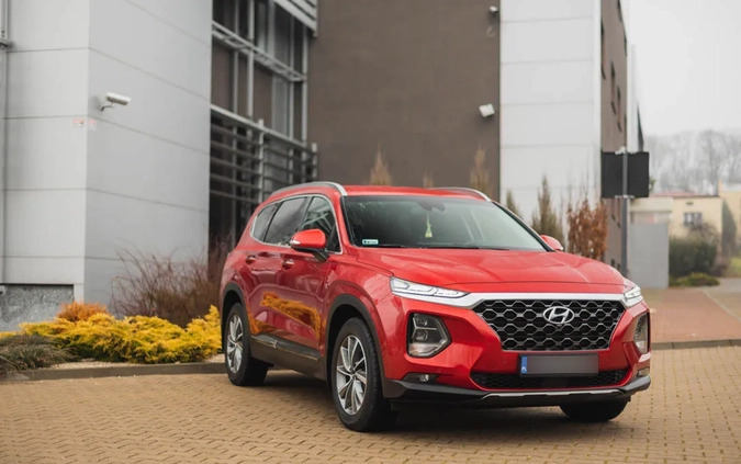 Hyundai Santa Fe cena 124000 przebieg: 86000, rok produkcji 2020 z Uniejów małe 742